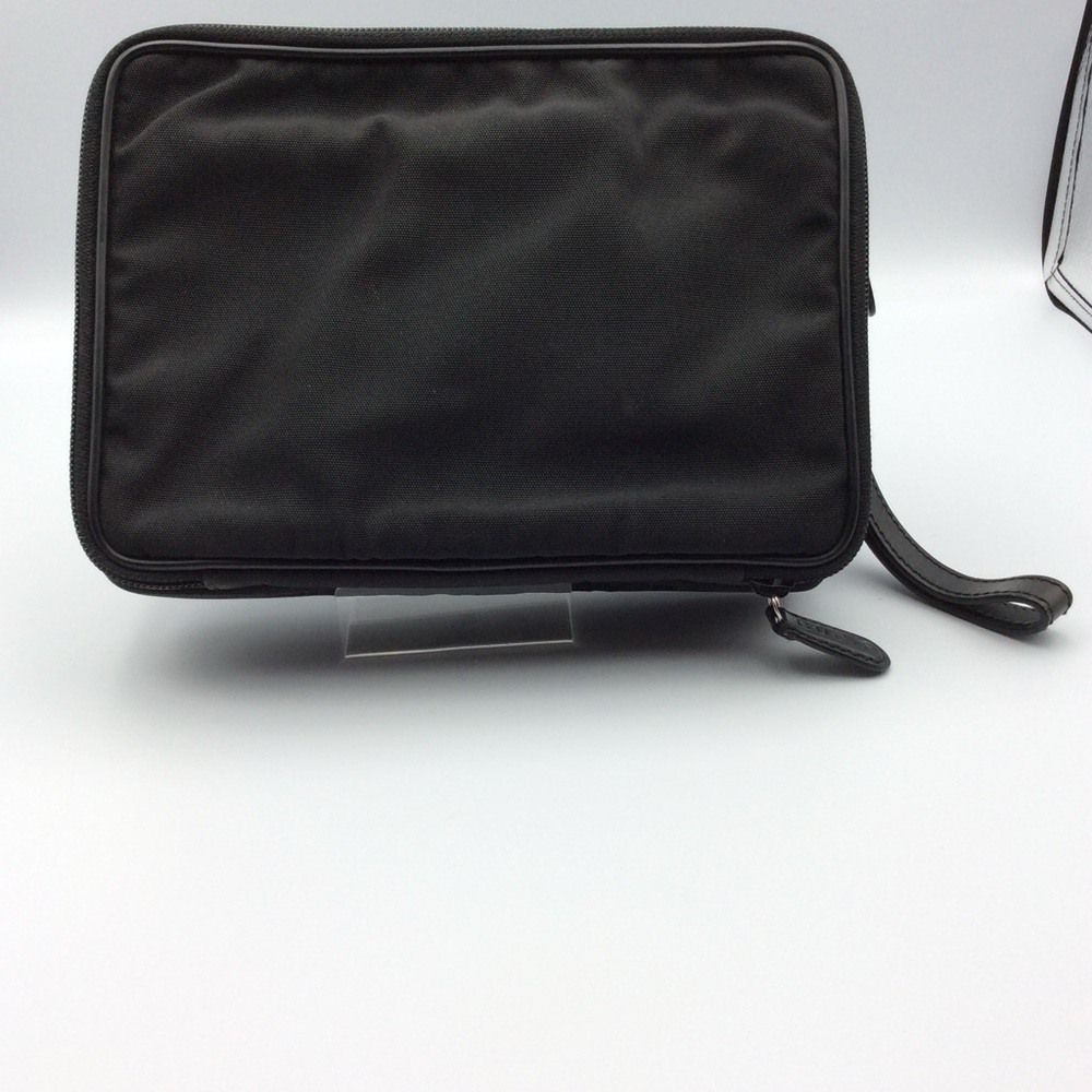 Gucci Black travel/toiletry case canvas with leather trim - Picture 8 of 9